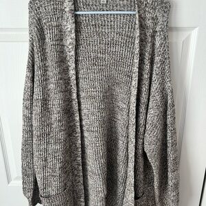 a new day Women's Gray Cardigan Sweater